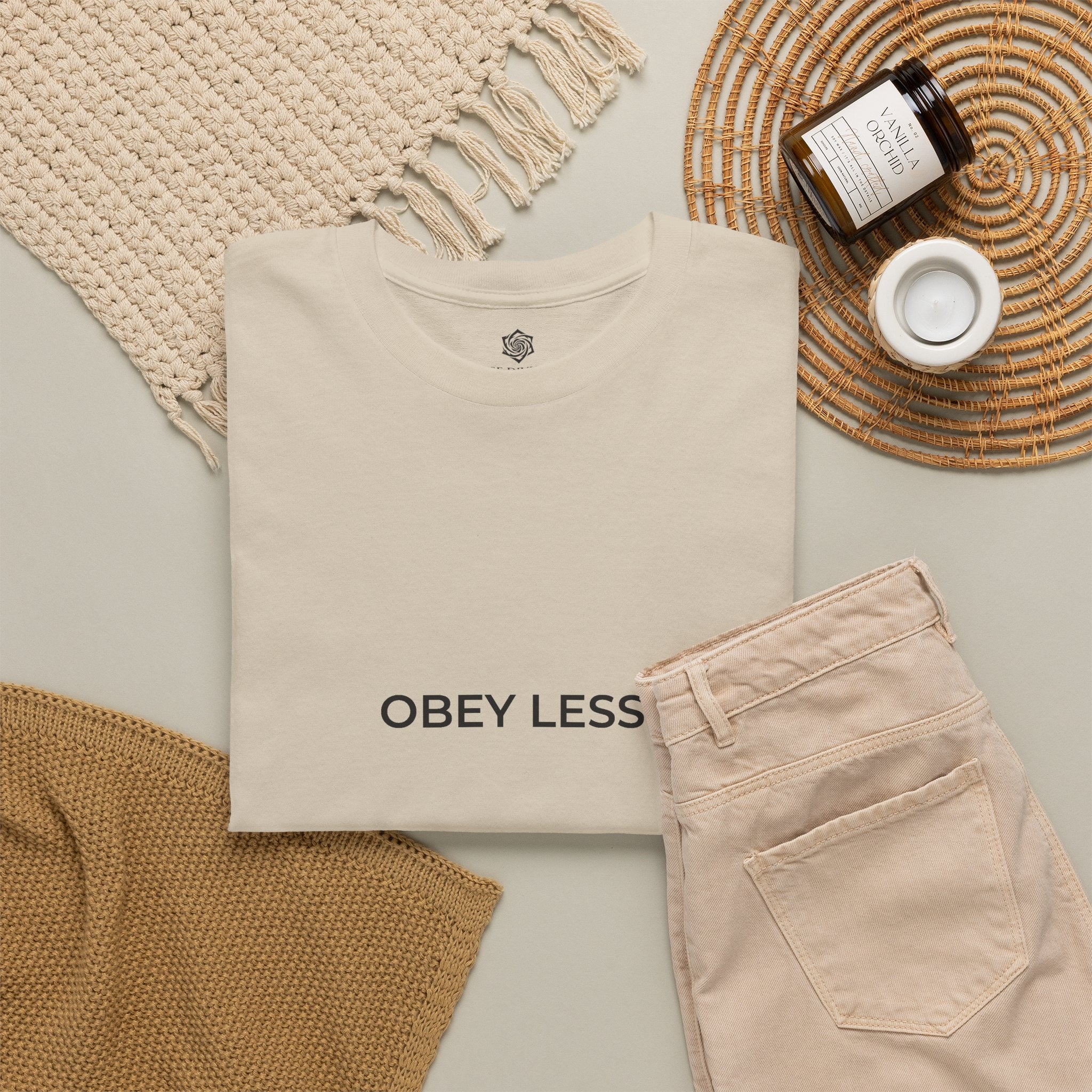 OBEY LESS. | Premium Unisex Tee