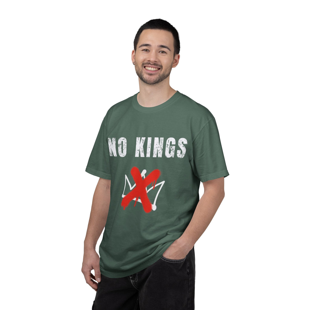 No Kings | Graffiti Text Unisex T-Shirt