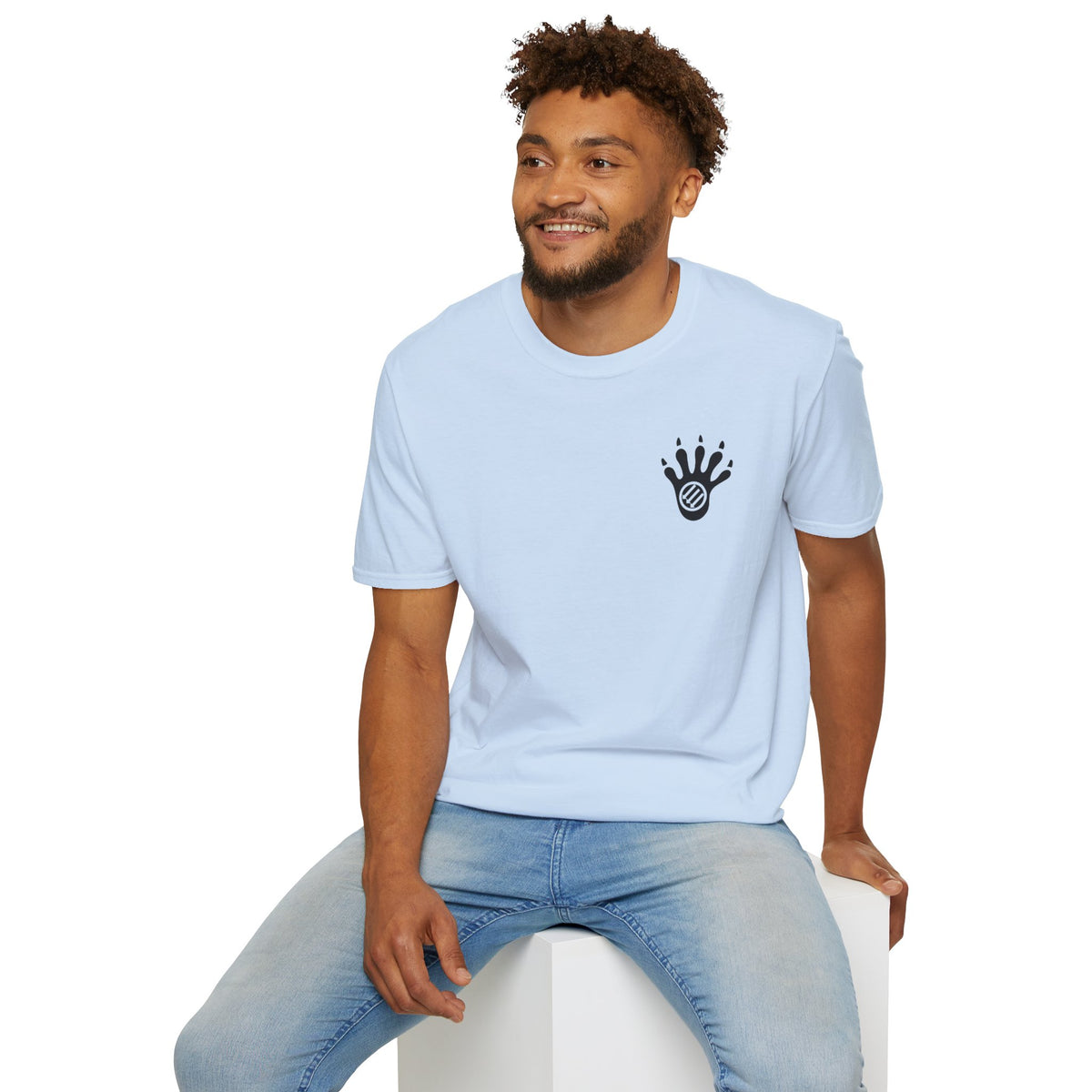 Jimothy the Racoon Off to Take Out the Trash. Wheres the White House? Unisex Softstyle T-Shirt