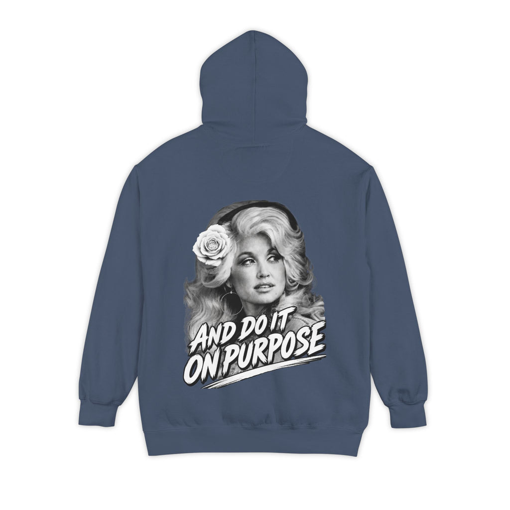 A Tribute to the one and only Dolly. Rose Division holds the same values as the late GOAT. Unisex Garment-Dyed Hoodie