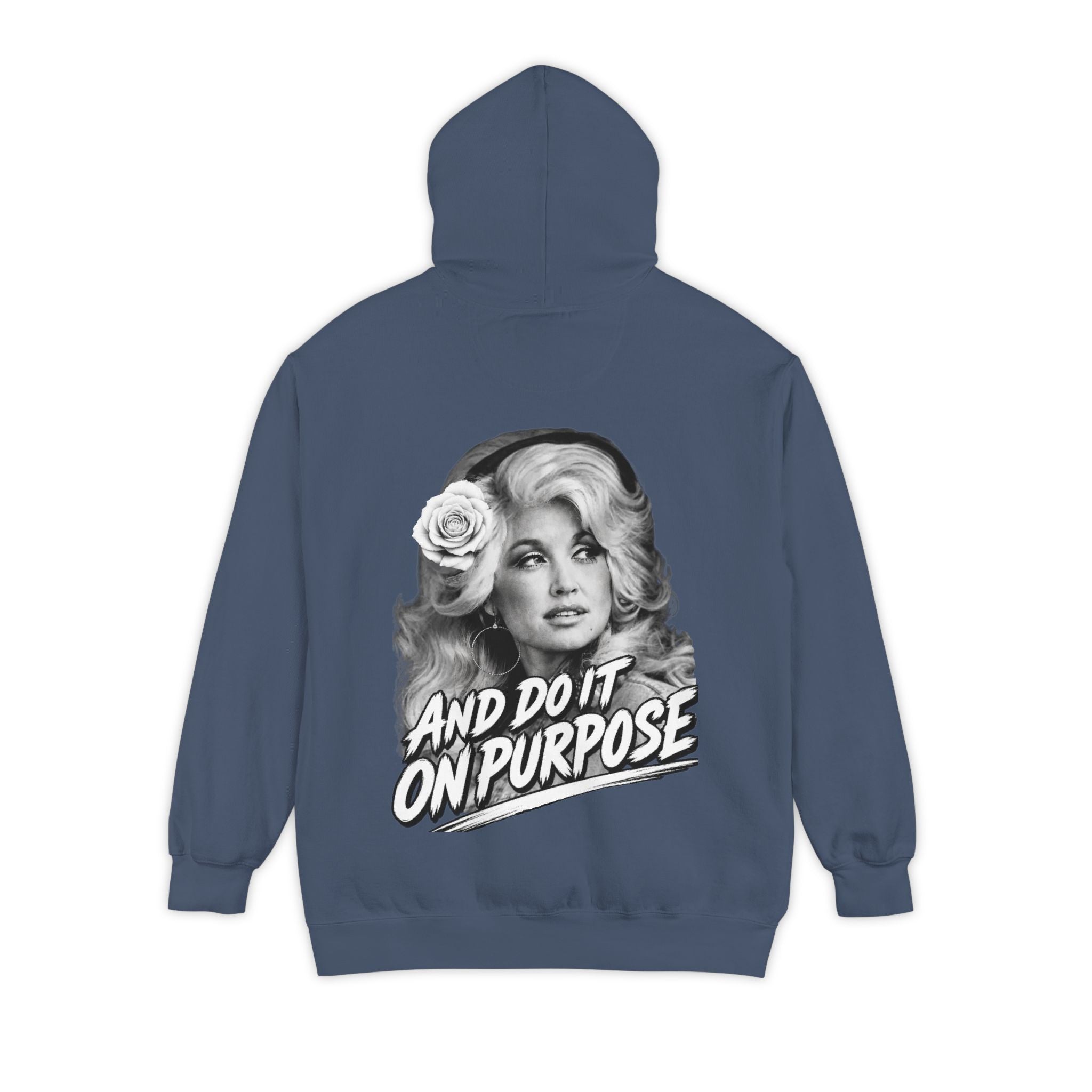A Tribute to the one and only Dolly. Rose Division holds the same values as the late GOAT. Unisex Garment-Dyed Hoodie