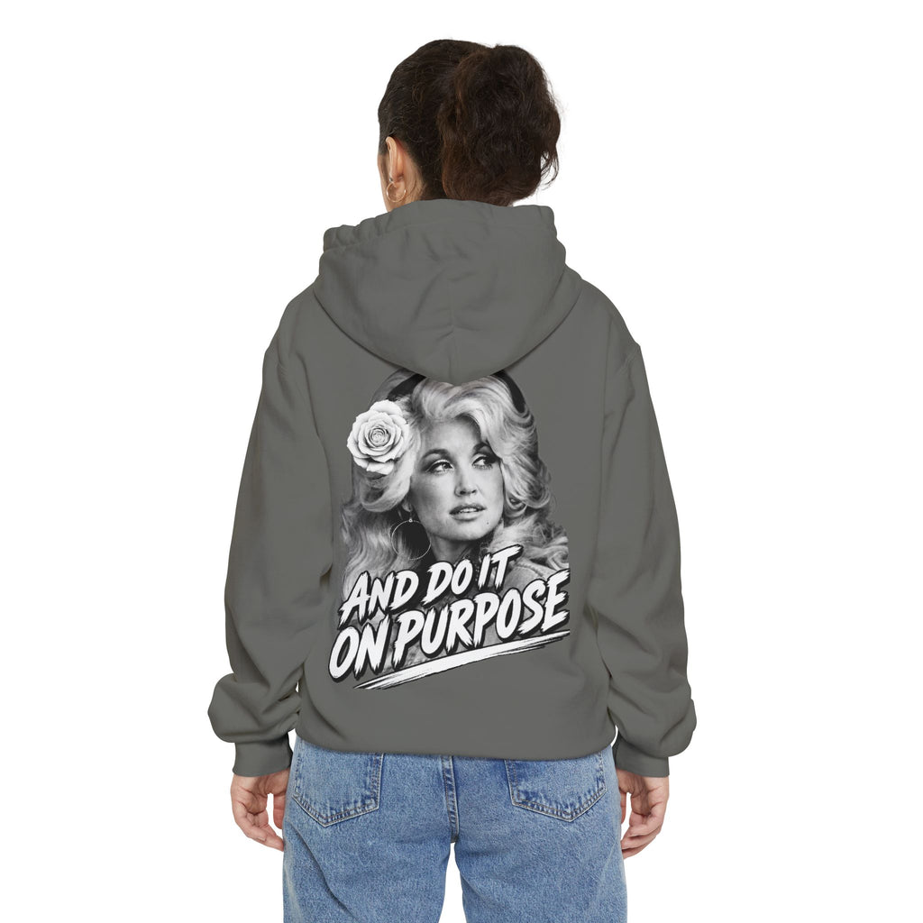 A Tribute to the one and only Dolly. Rose Division holds the same values as the late GOAT. Unisex Garment-Dyed Hoodie