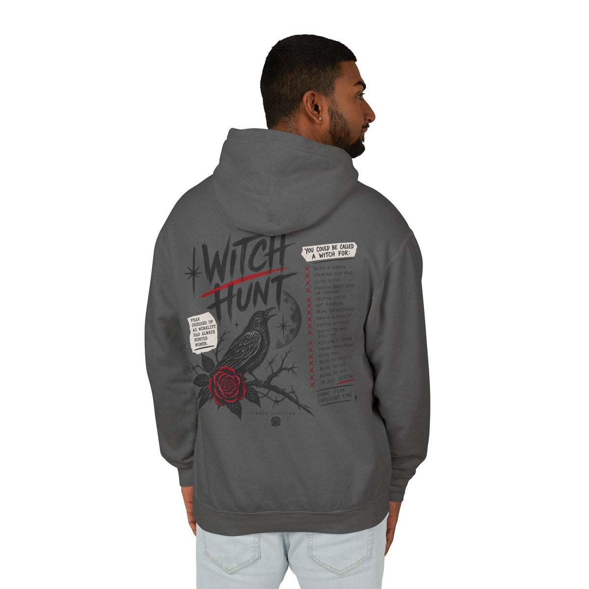 Witch Hunt Unisex Lightweight Hooded Sweatshirt