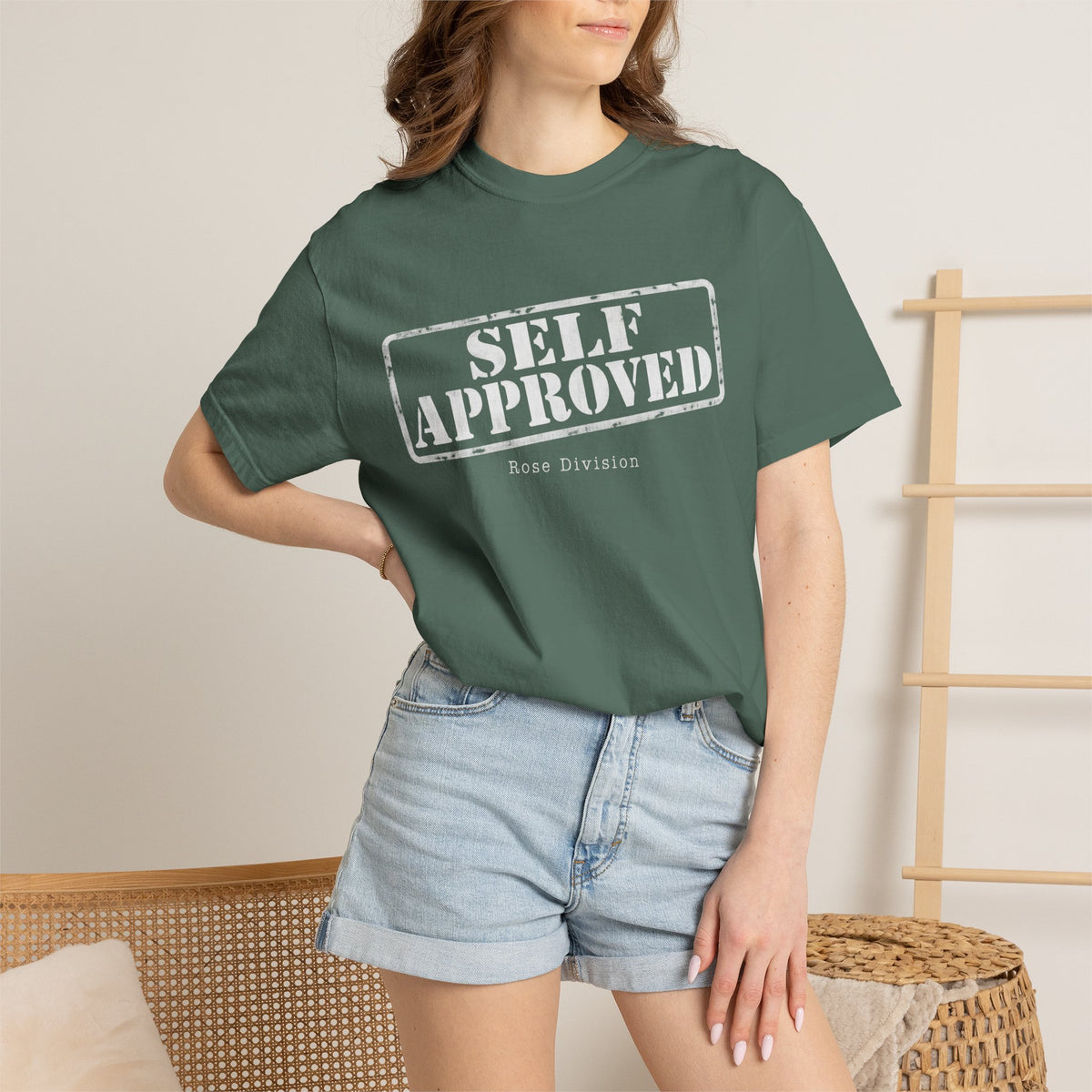 Self approved Unisex Garment-Dyed T-shirt