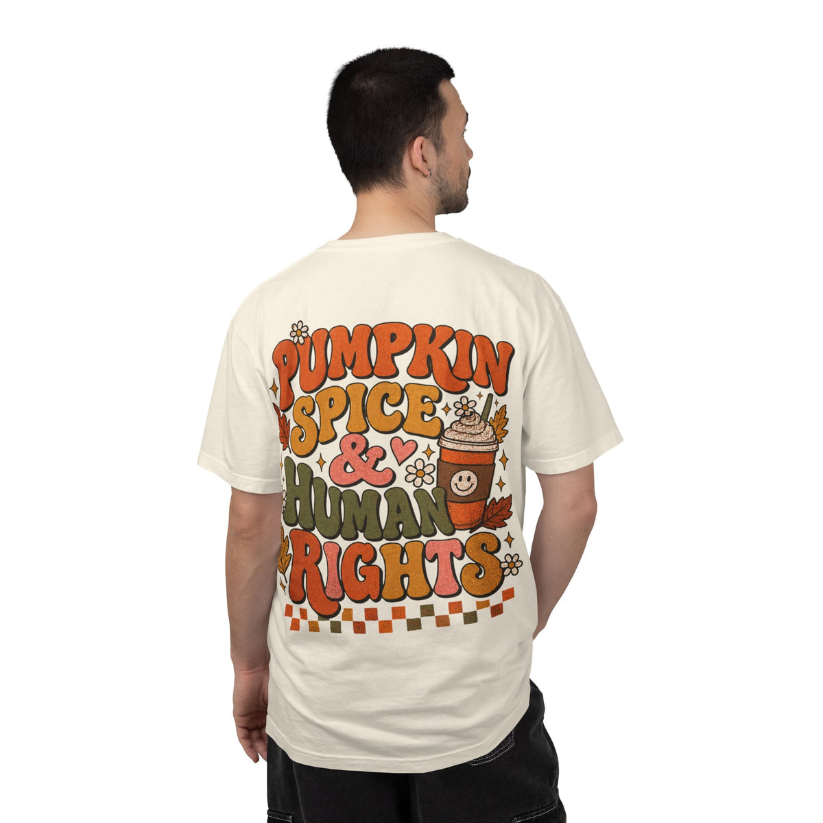 Pumpkin Spice Era Unisex Garment-Dyed T-shirt
