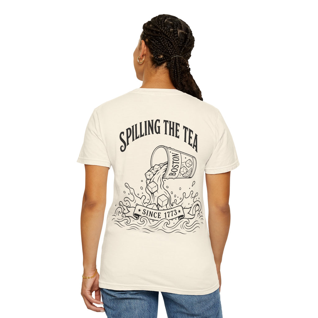 Spilling The Tea | Boston Tea Party Unisex T-Shirt
