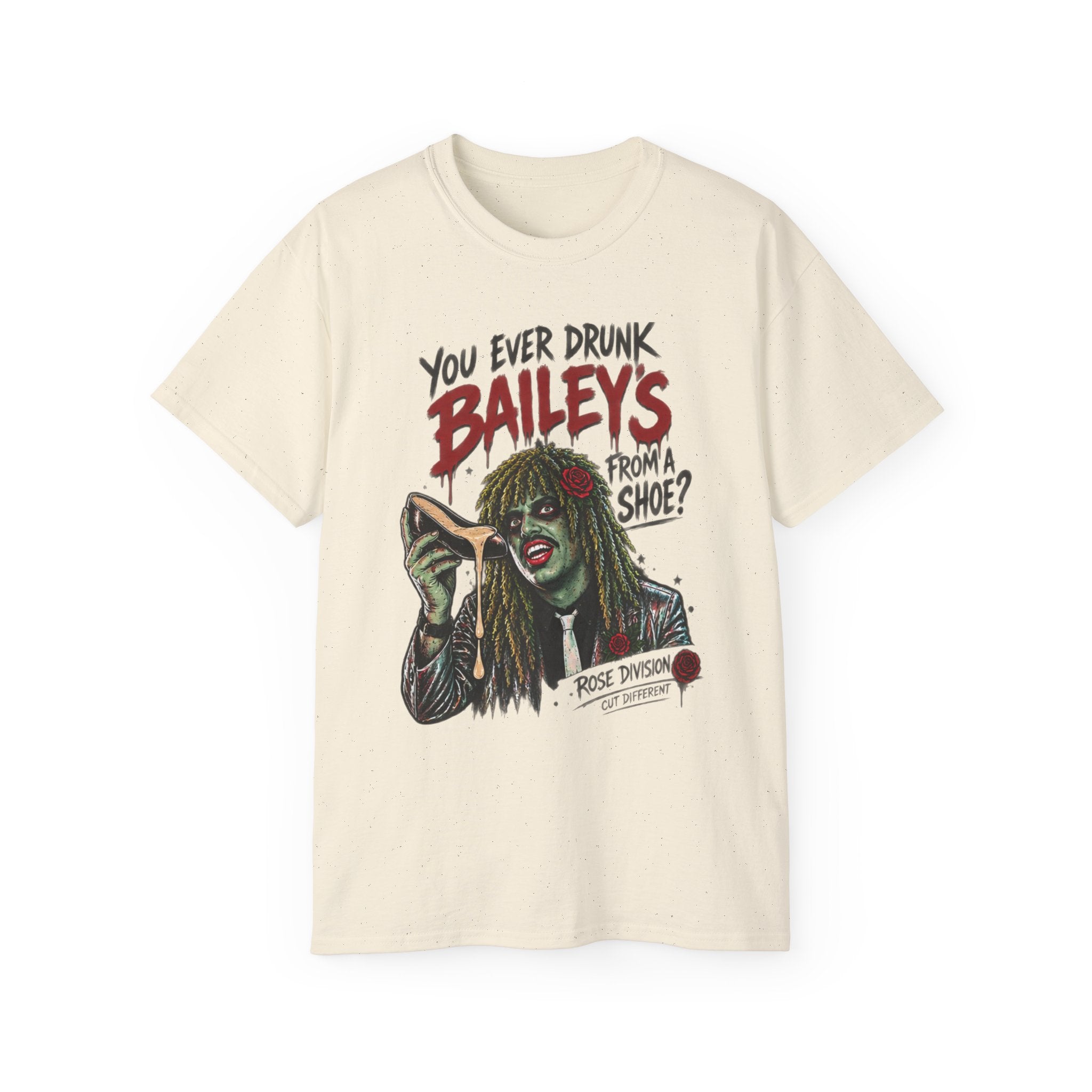 You ever drunk Baileys from a Shoe? Im Old Greg! Unisex Ultra Cotton Tee