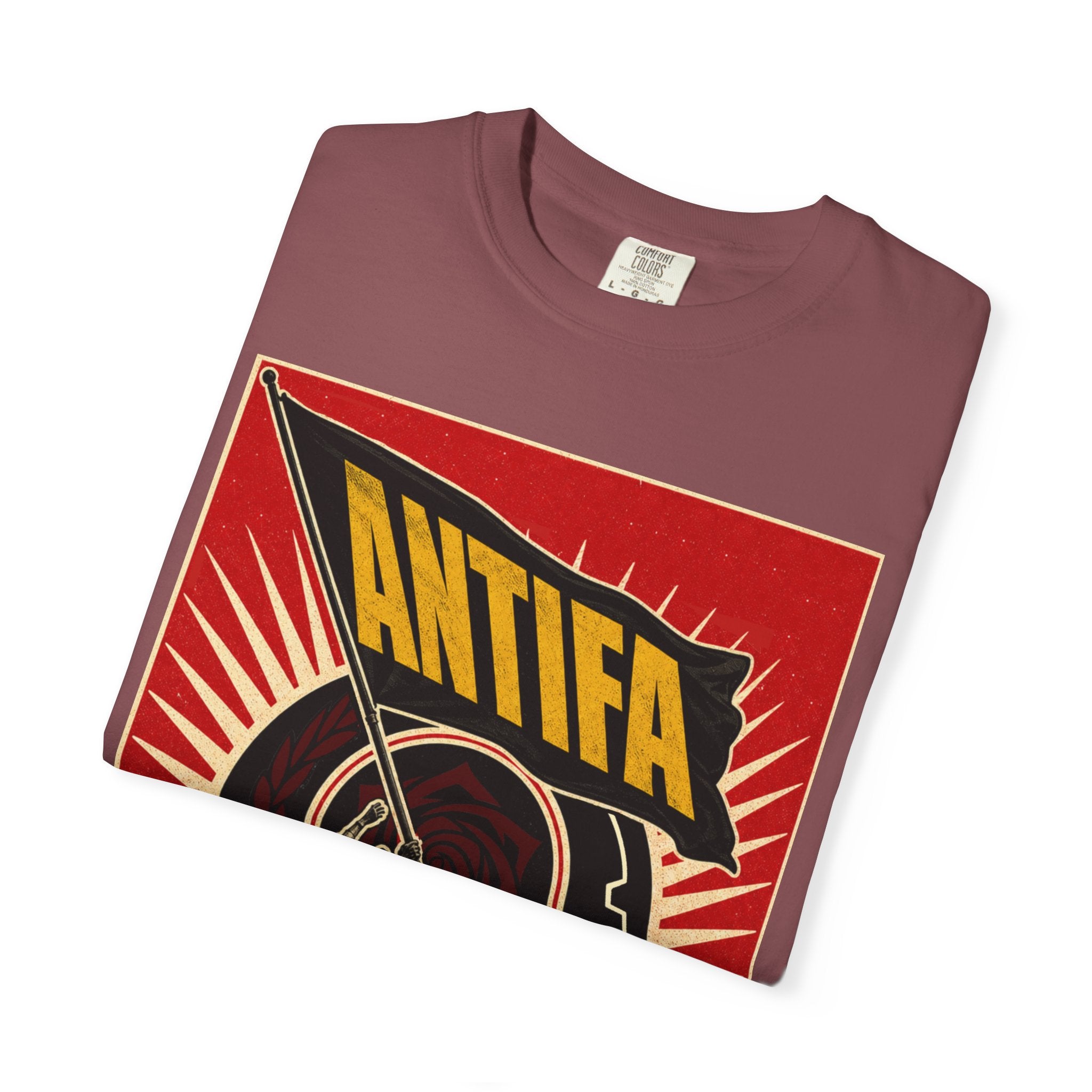Antifa Protest T-Shirt | "Resist. Unite. Liberate." Graphic Tee Unisex T-Shirt