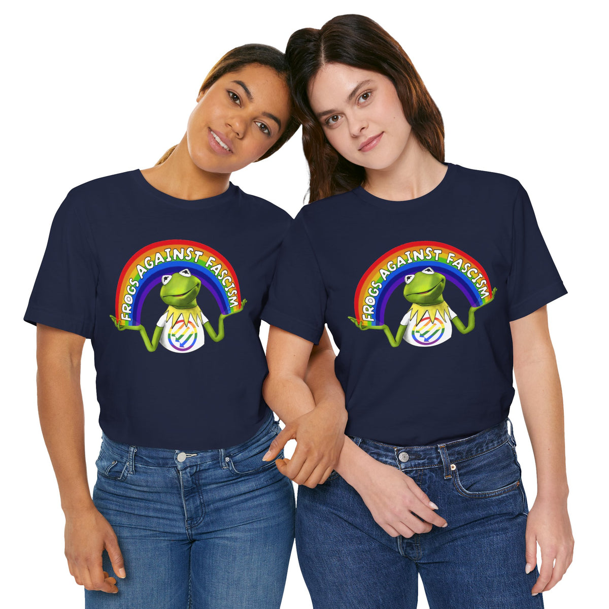 Frogs Against Fascists | Rainbow
