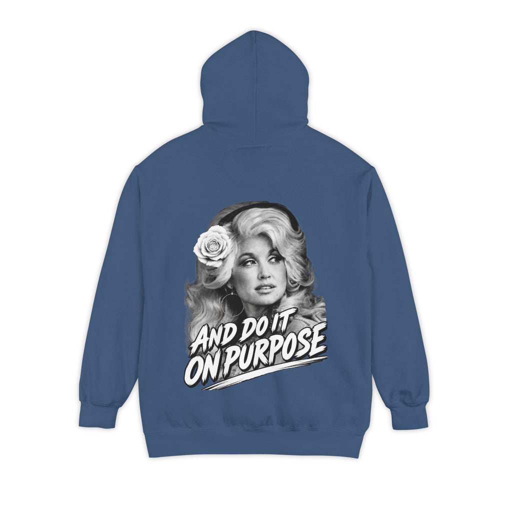 A Tribute to the one and only Dolly. Rose Division holds the same values as the late GOAT. Unisex Garment-Dyed Hoodie