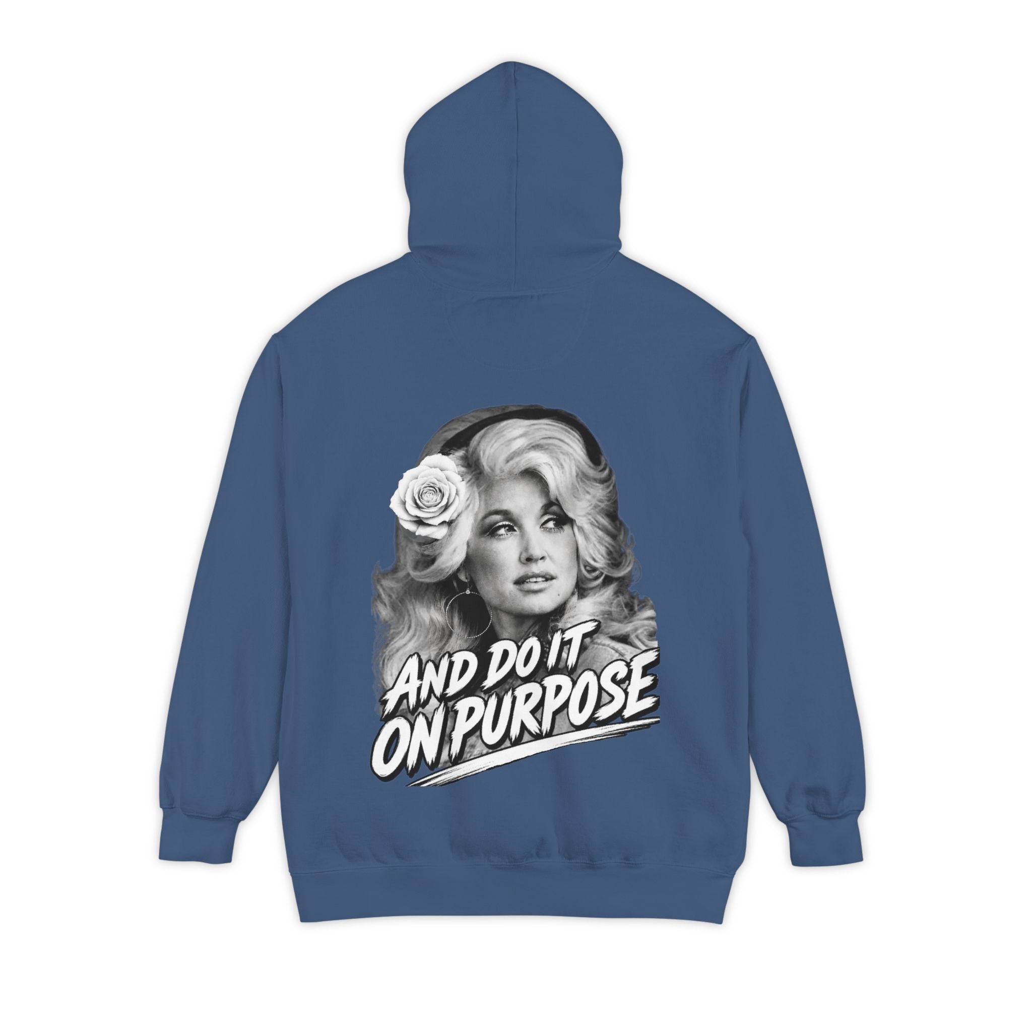 A Tribute to the one and only Dolly. Rose Division holds the same values as the late GOAT. Unisex Garment-Dyed Hoodie