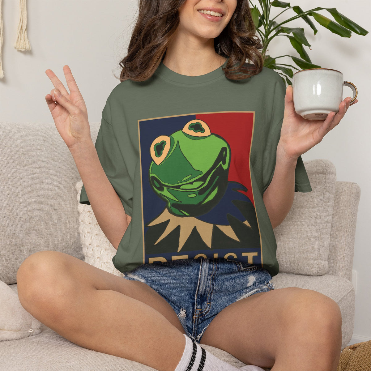 Resist Frog