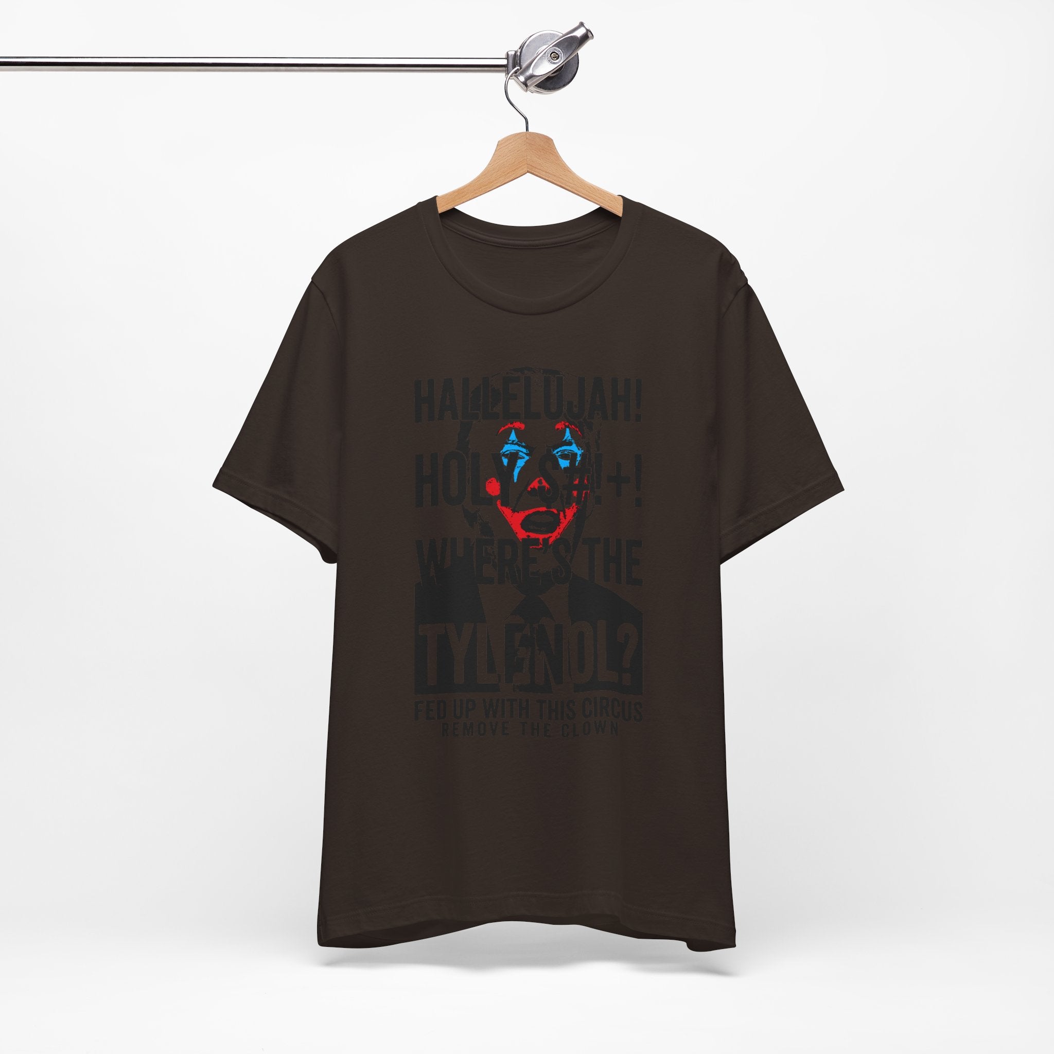 Fed Up With the Circus | Trump Clown Unisex Jersey Short Sleeve Tee