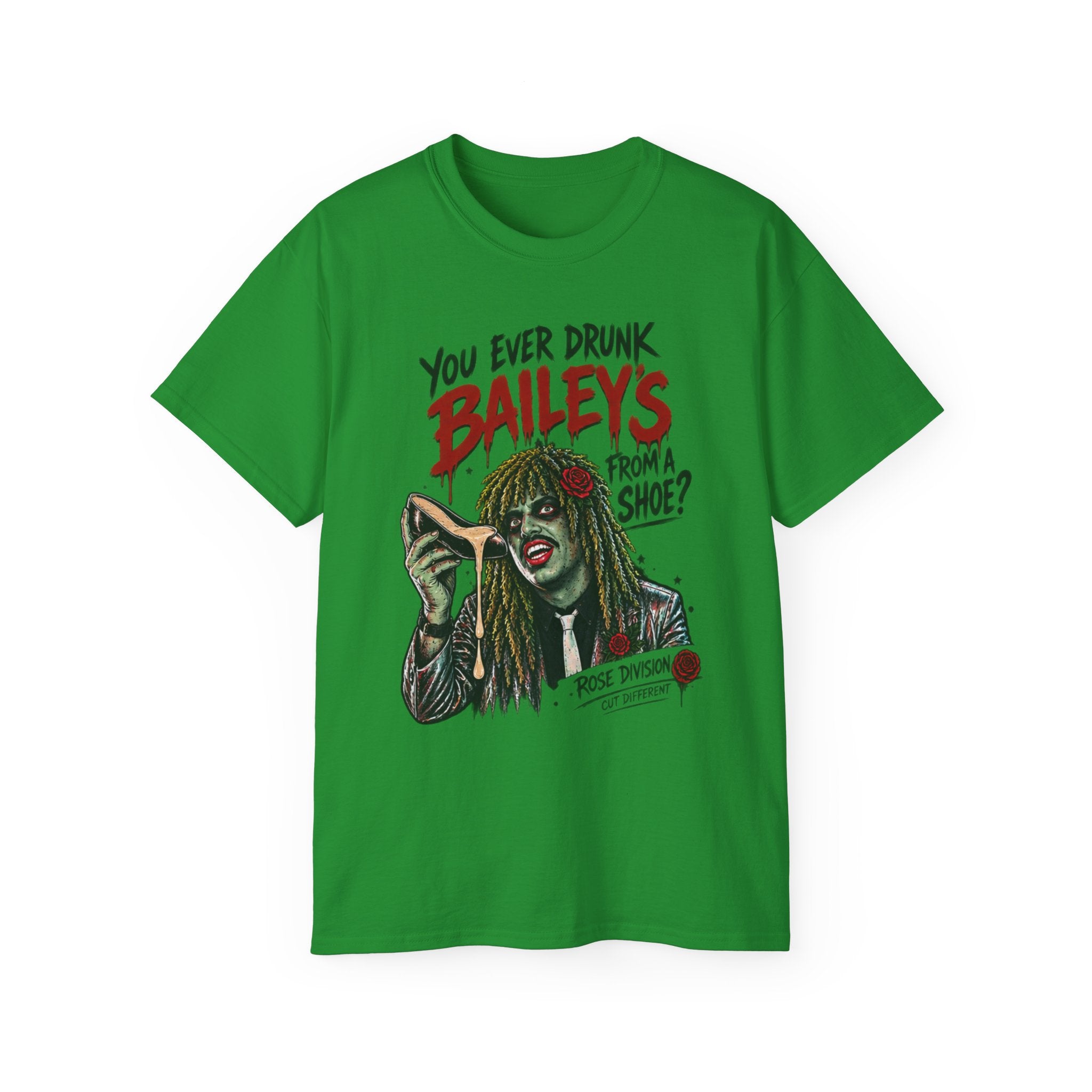 You ever drunk Baileys from a Shoe? Im Old Greg! Unisex Ultra Cotton Tee