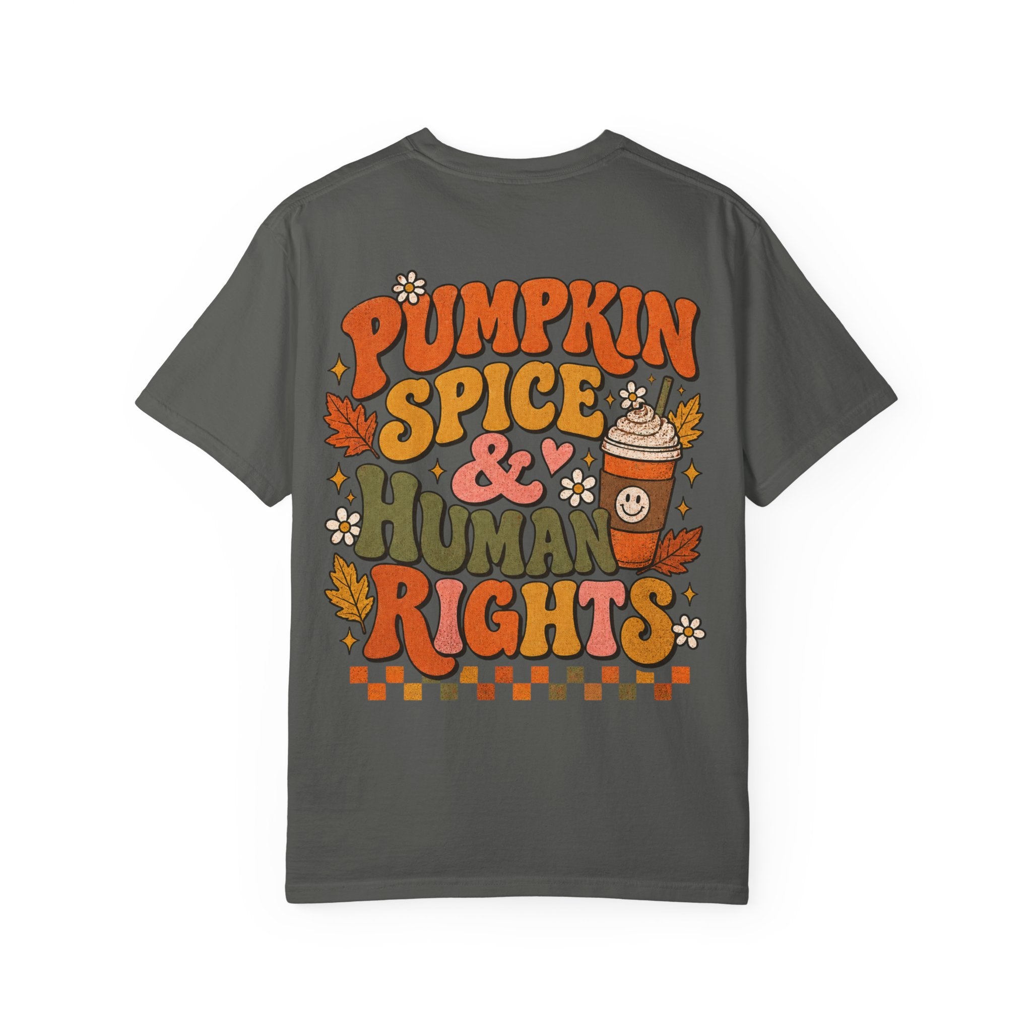 Pumpkin Spice Era Unisex Garment-Dyed T-shirt