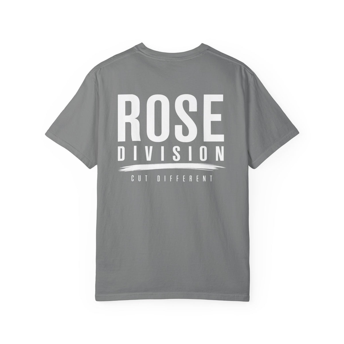 Rose Division small chest logo T-Shirt | rose graphic tee