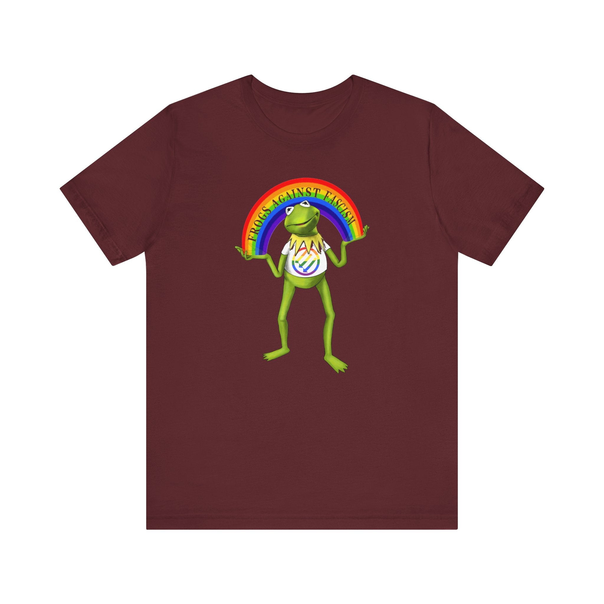 Frog Rainbow Resist | Unisex Jersey Short Sleeve Tee