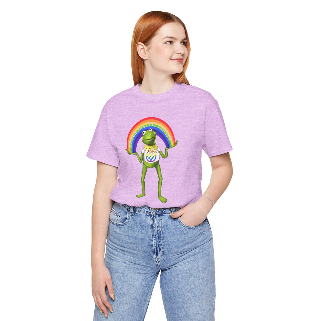 Frog Rainbow Resist | Unisex Jersey Short Sleeve Tee