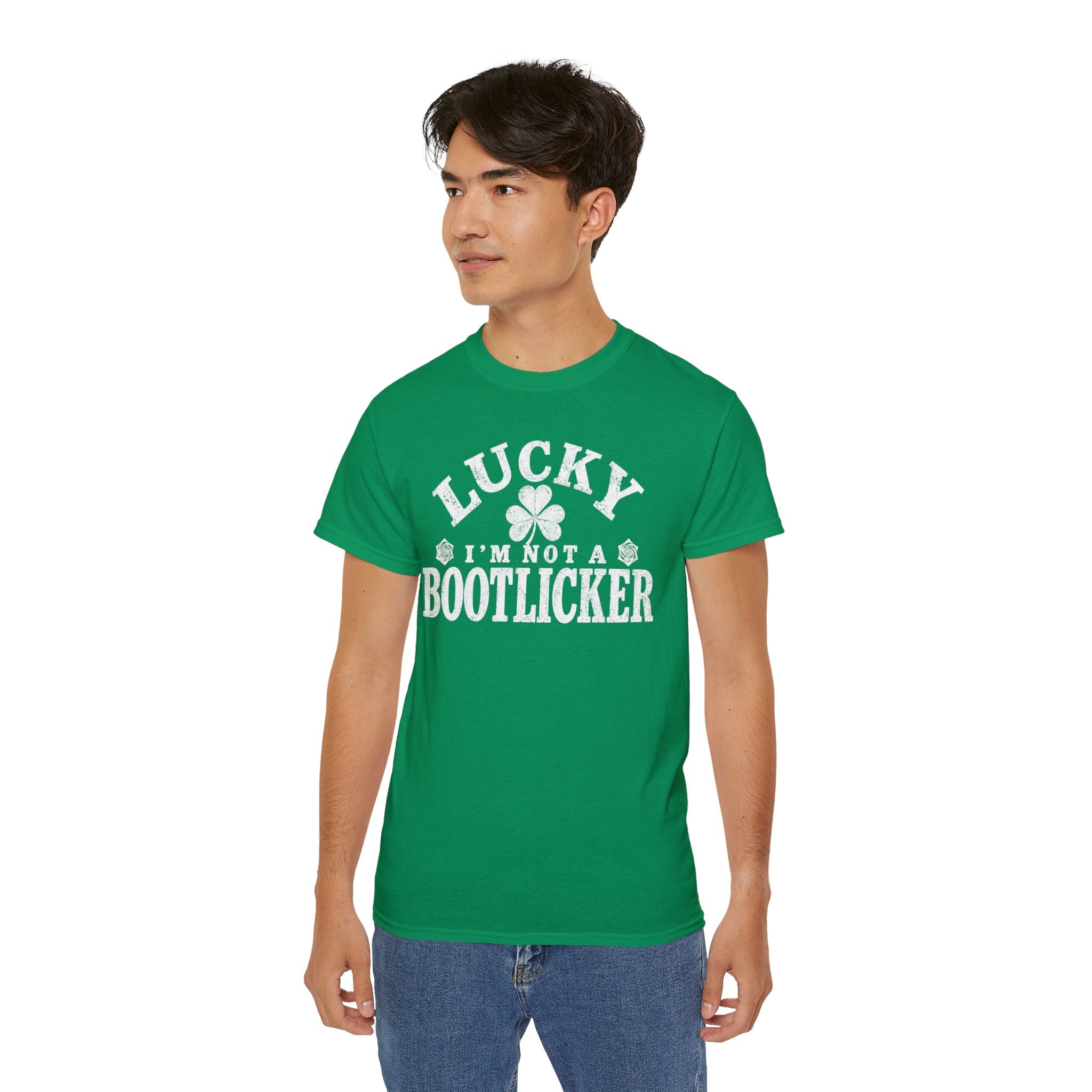 Lucky I Am Not A Bootlicker Unisex Ultra Cotton Tee