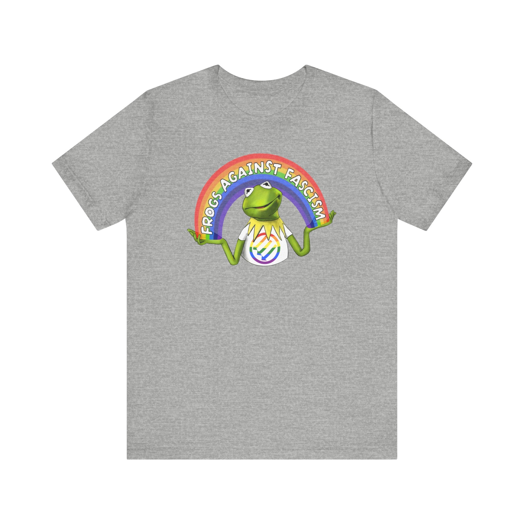 Frogs Against Fascism | Unisex Jersey Short Sleeve Tee