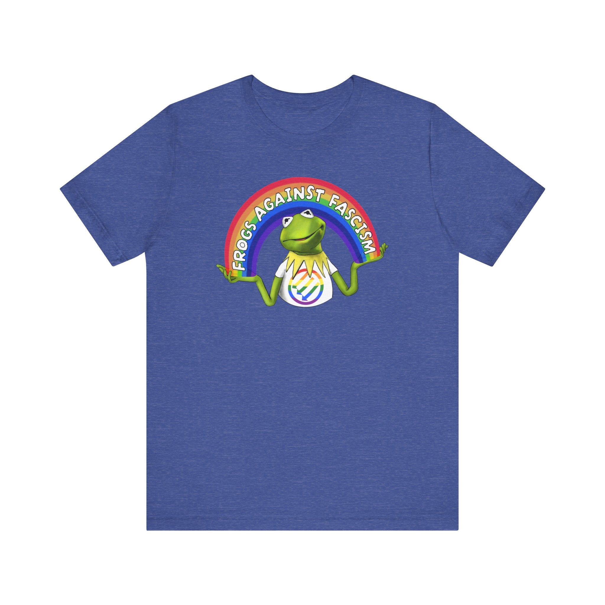 Frogs Against Fascism | Unisex Jersey Short Sleeve Tee