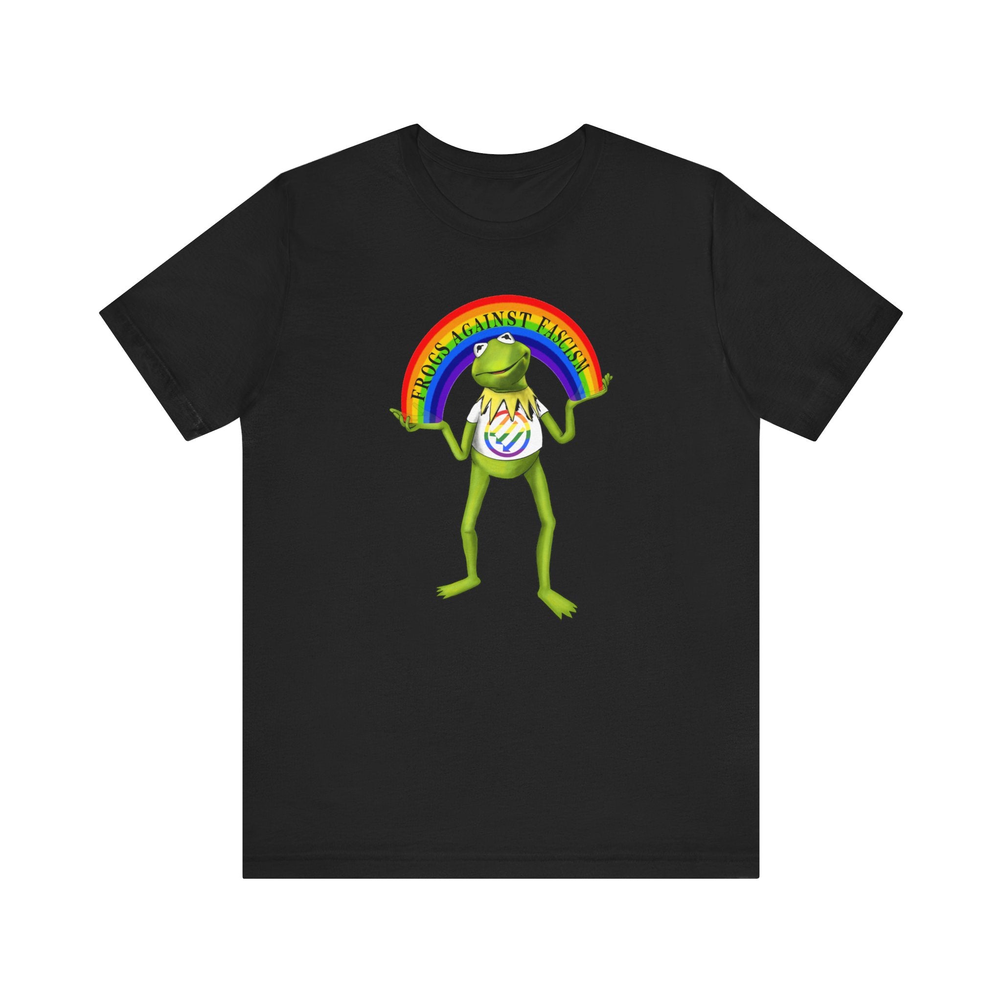 Frog Rainbow Resist | Unisex Jersey Short Sleeve Tee