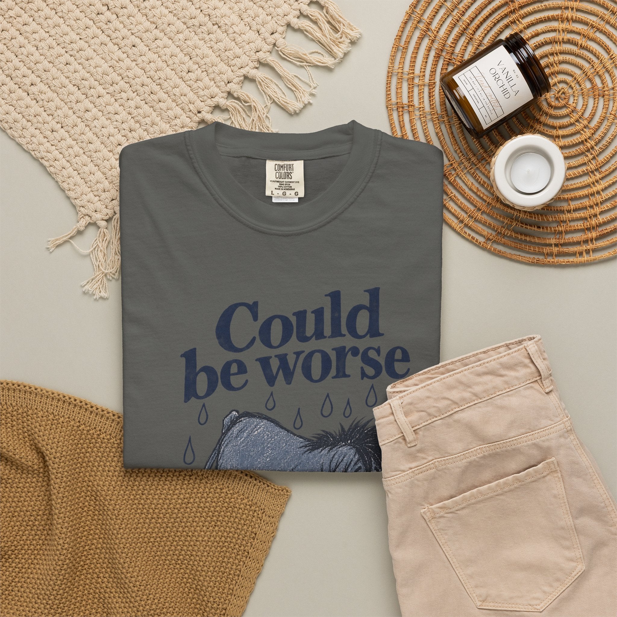 Could Be Worse Eeyore T-shirt | Disney Winnie the Pooh, Sad Donkey Illustration