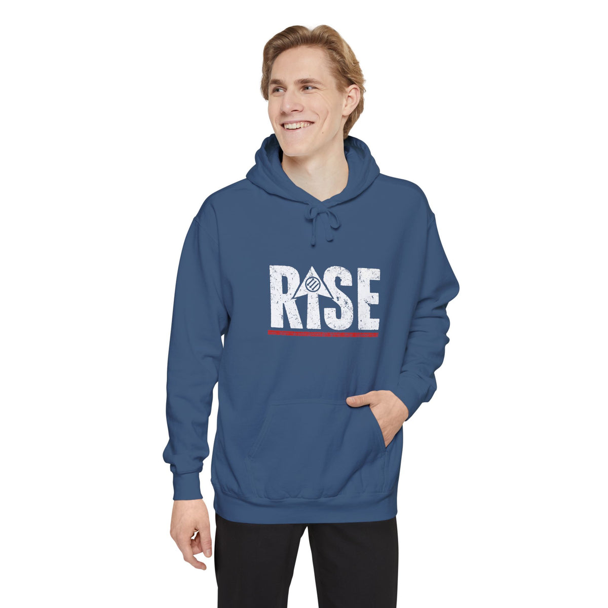 Refuse Silence Hoodie | Garment-Dyed Pullover Protest Sweatshirt