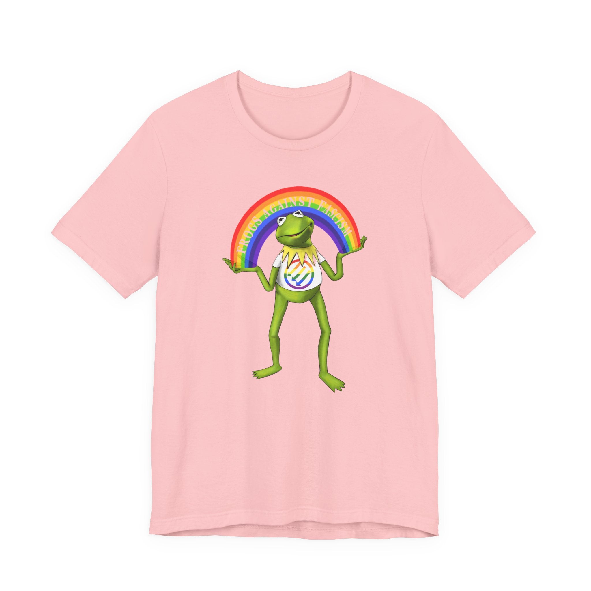 Frog Rainbow Resist | Unisex Jersey Short Sleeve Tee