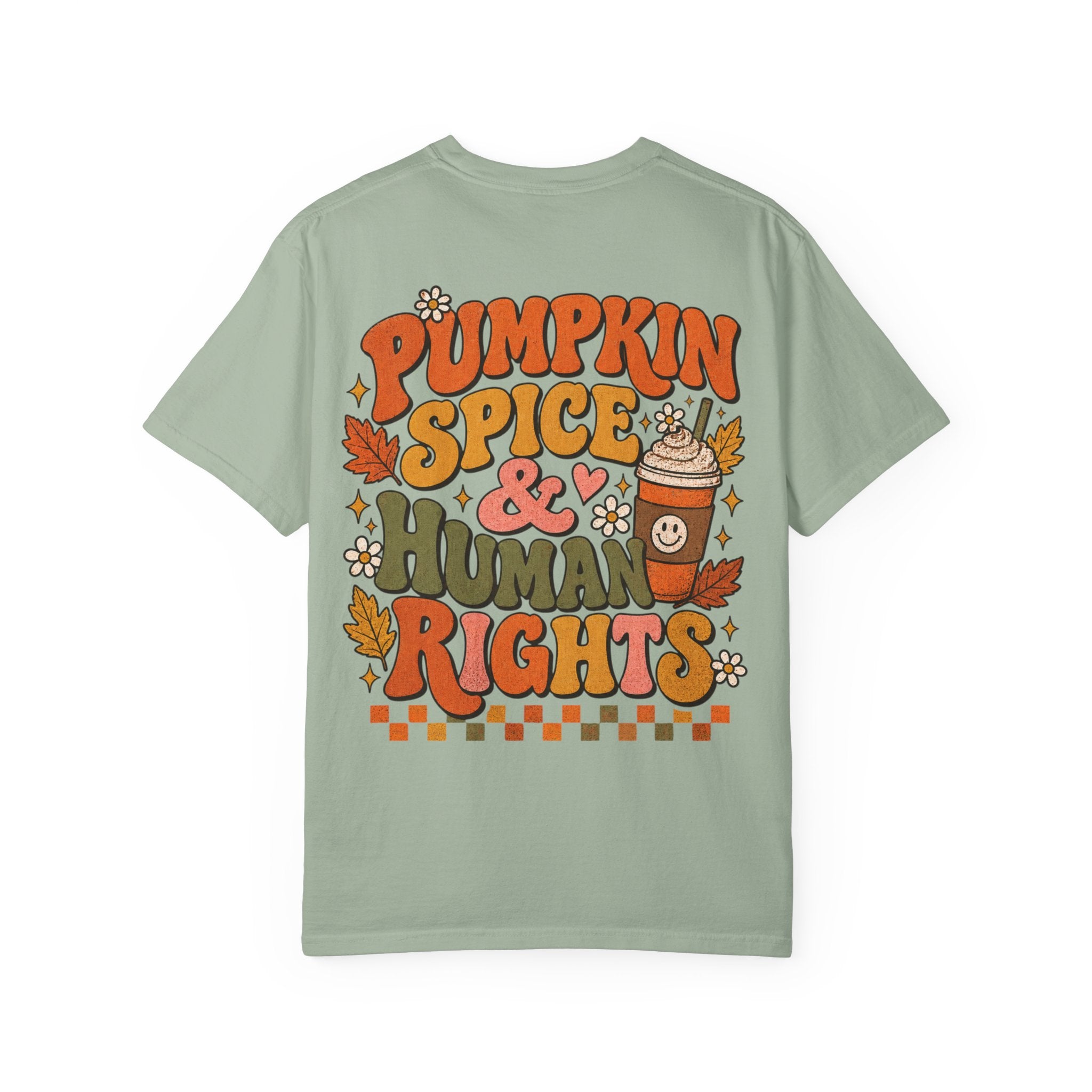 Pumpkin Spice Era Unisex Garment-Dyed T-shirt