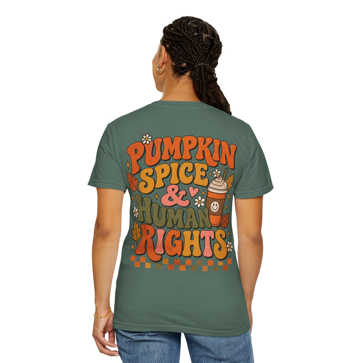 Pumpkin Spice Era Unisex Garment-Dyed T-shirt