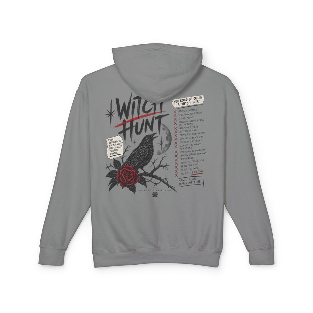 Witch Hunt Unisex Lightweight Hooded Sweatshirt