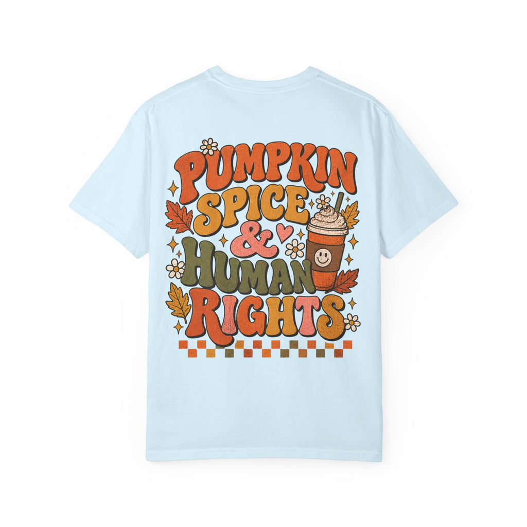 Pumpkin Spice Era Unisex Garment-Dyed T-shirt