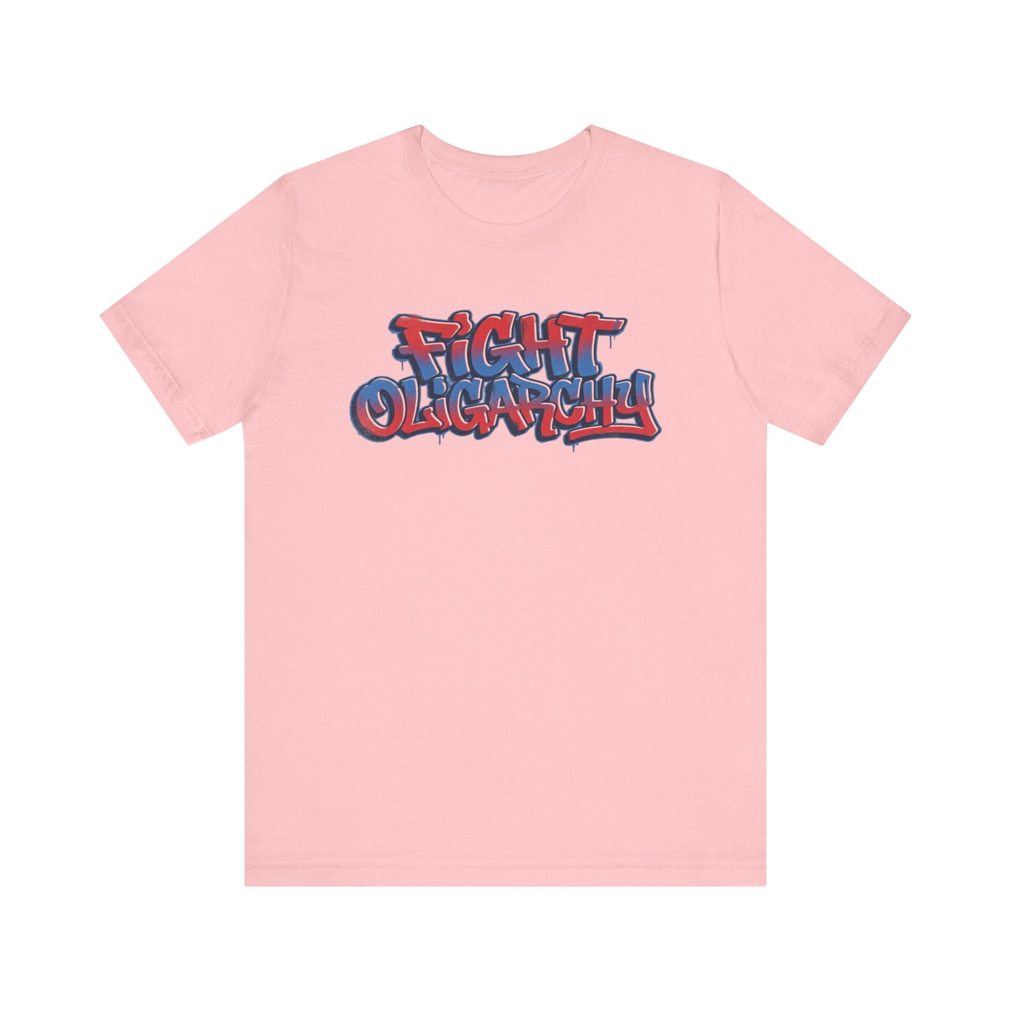 Fight Oligarchy! Bernie and Abdul Unisex Jersey Short Sleeve Tee