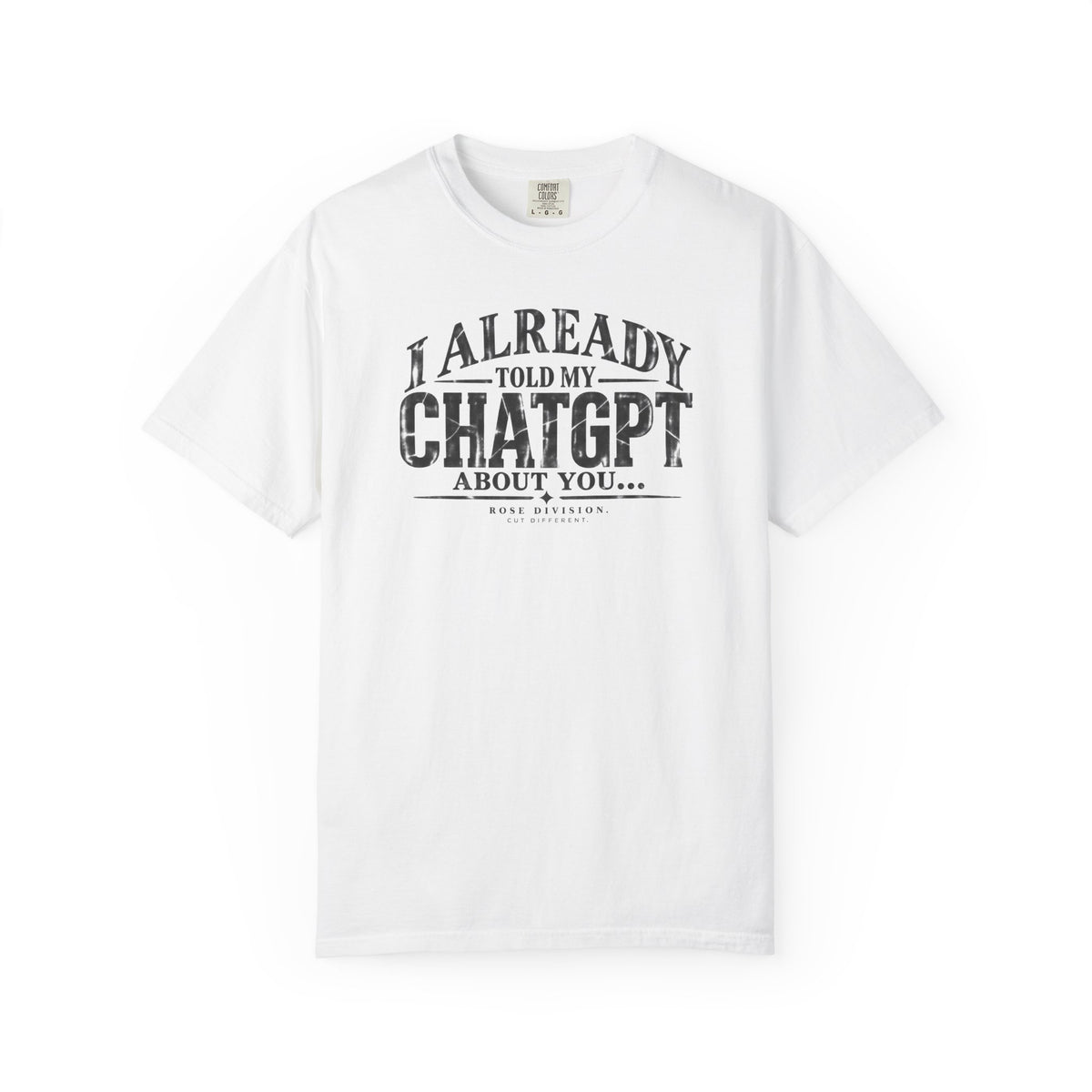 Chat GPT Unisex Garment-Dyed T-shirt