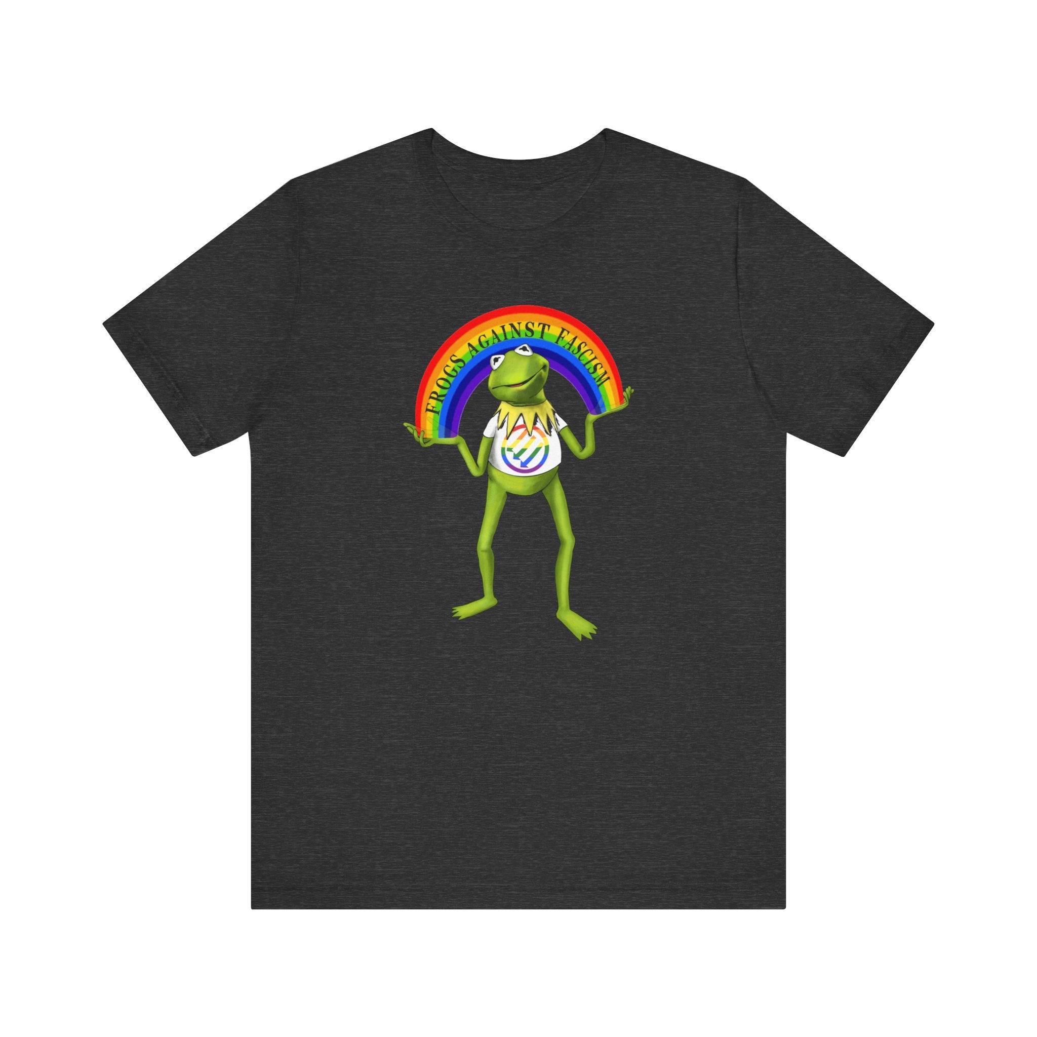 Frog Rainbow Resist | Unisex Jersey Short Sleeve Tee