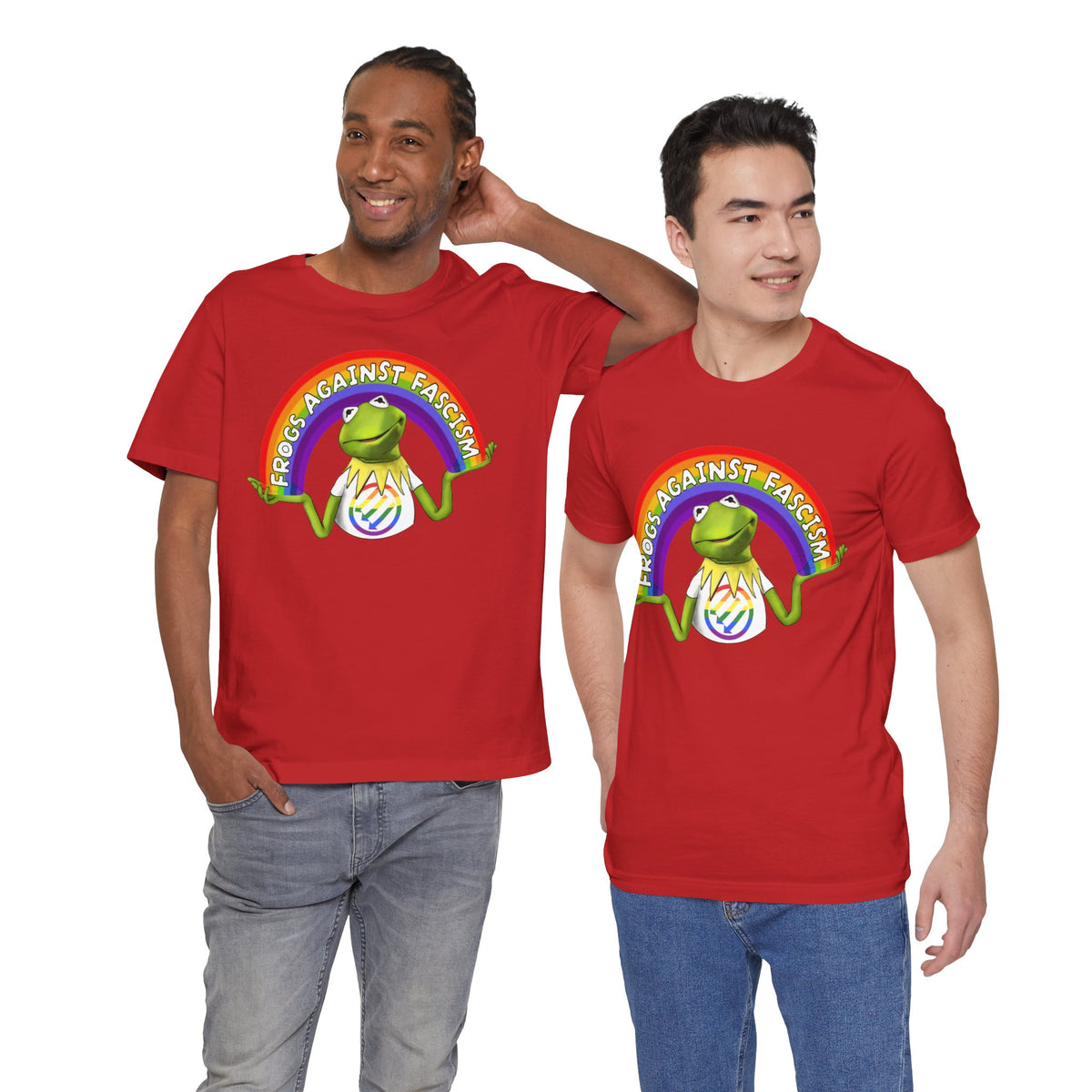 Frogs Against Fascists | Rainbow