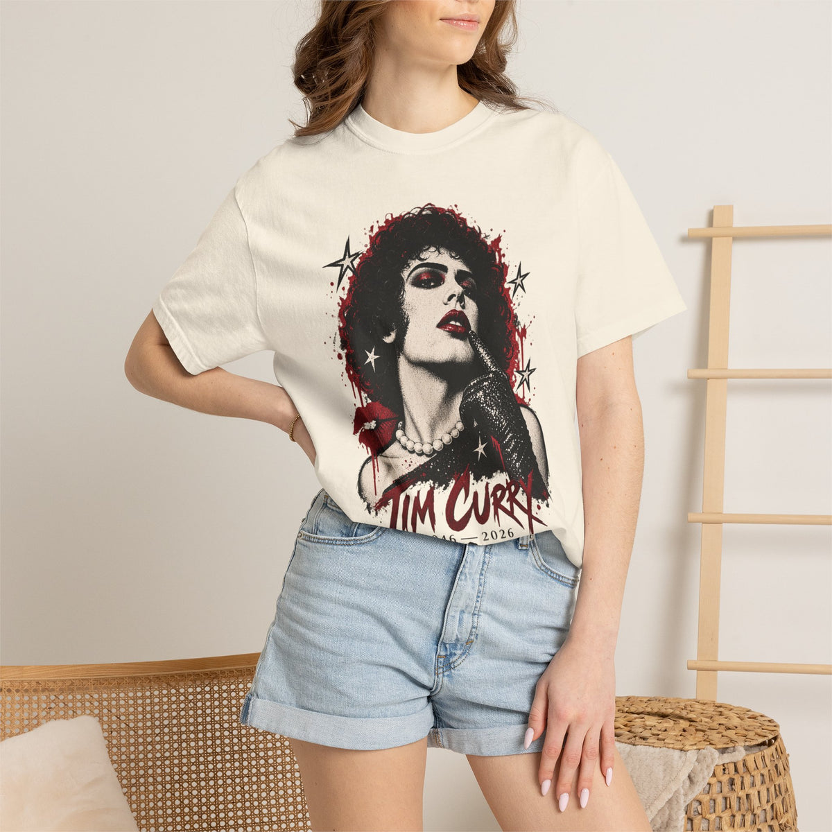 Don’t Dream it, Be it. Tim Curry. Unisex Garment-Dyed T-shirt