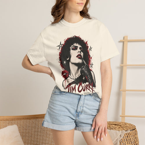 Don’t Dream it, Be it. Tim Curry. Unisex Garment-Dyed T-shirt