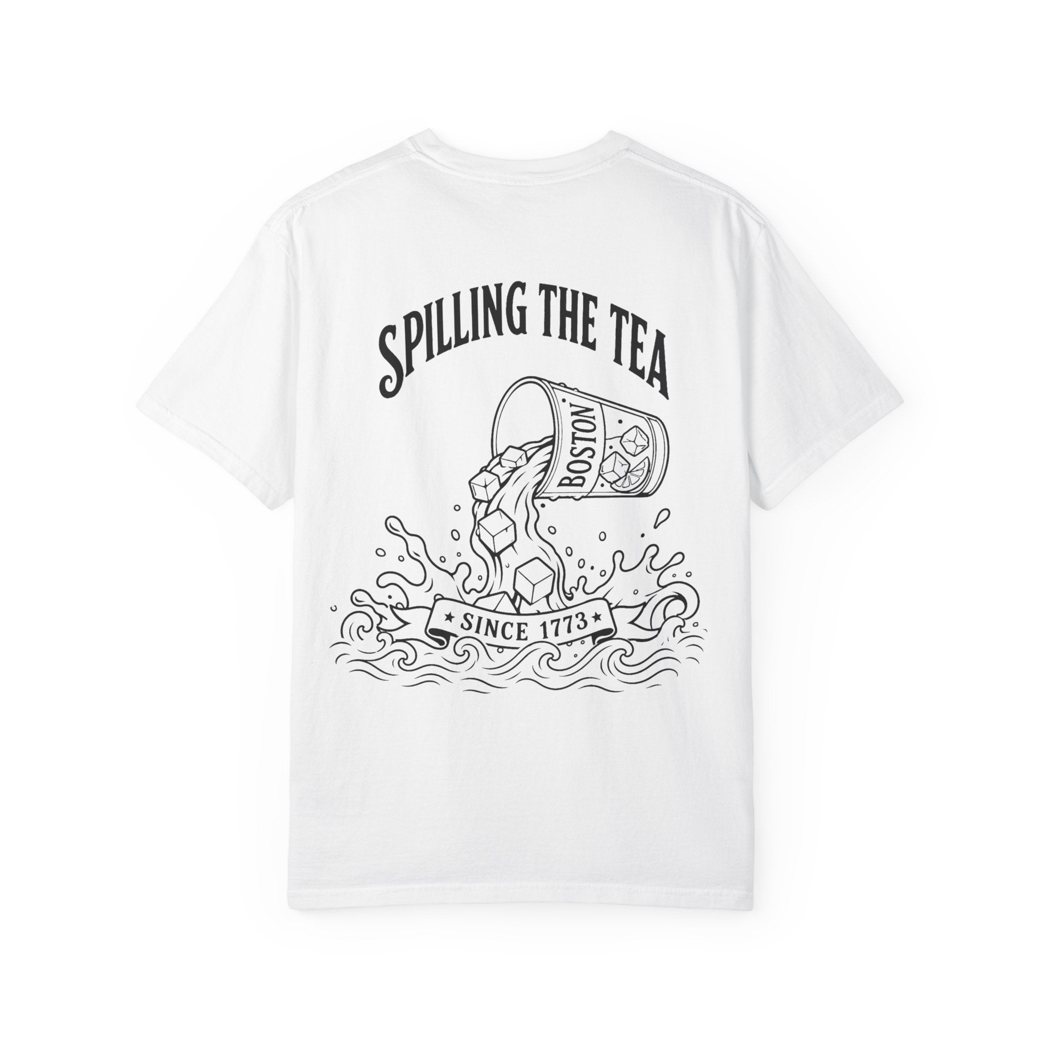 Spilling The Tea | Boston Tea Party Unisex T-Shirt