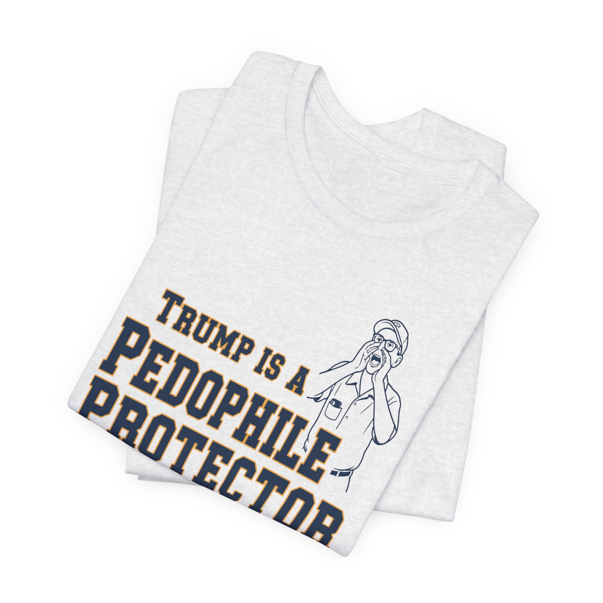 TRUMP is a pedo Michigan Unisex Jersey Short Sleeve Tee