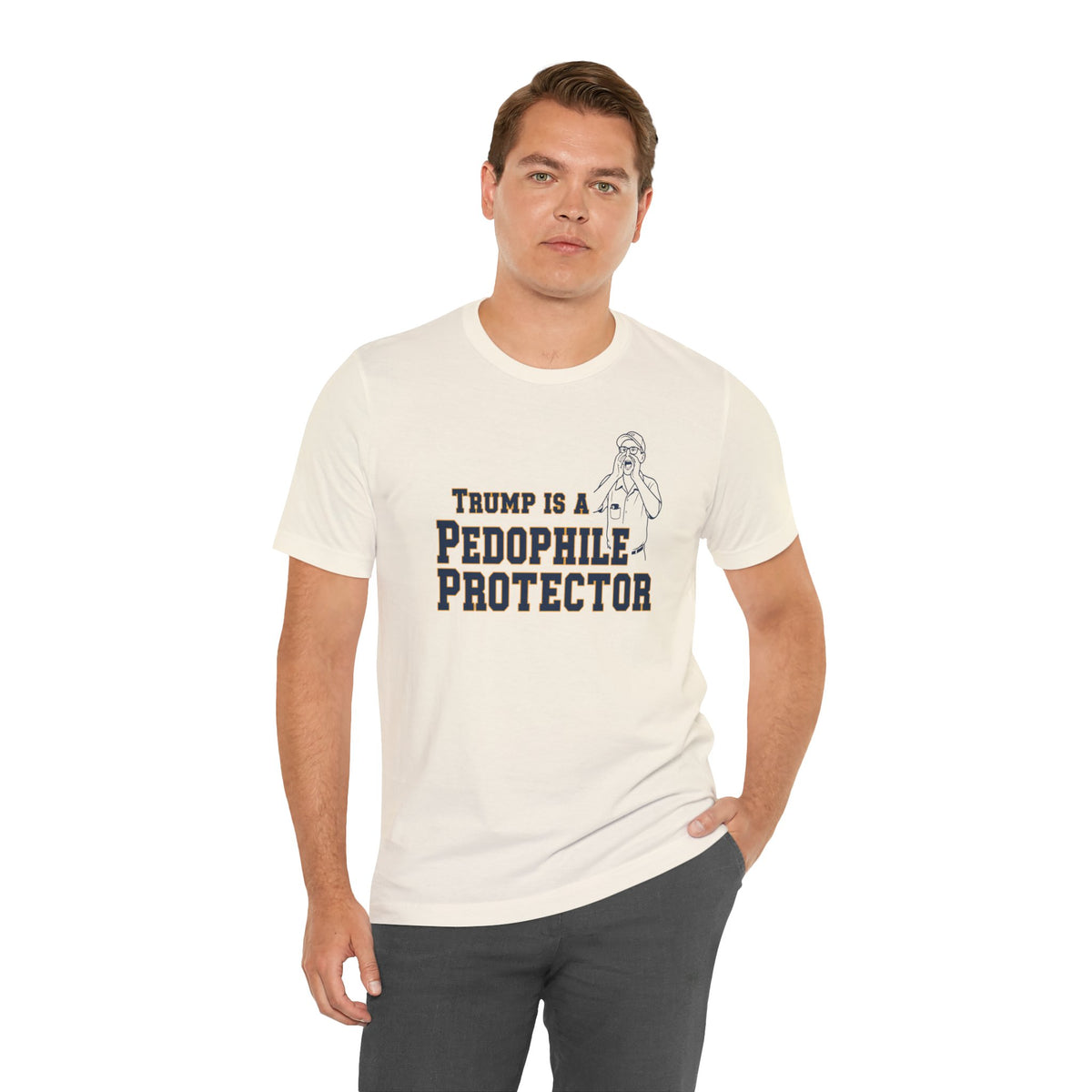 TRUMP is a Pedo | Michigan Gear Heckler Edition