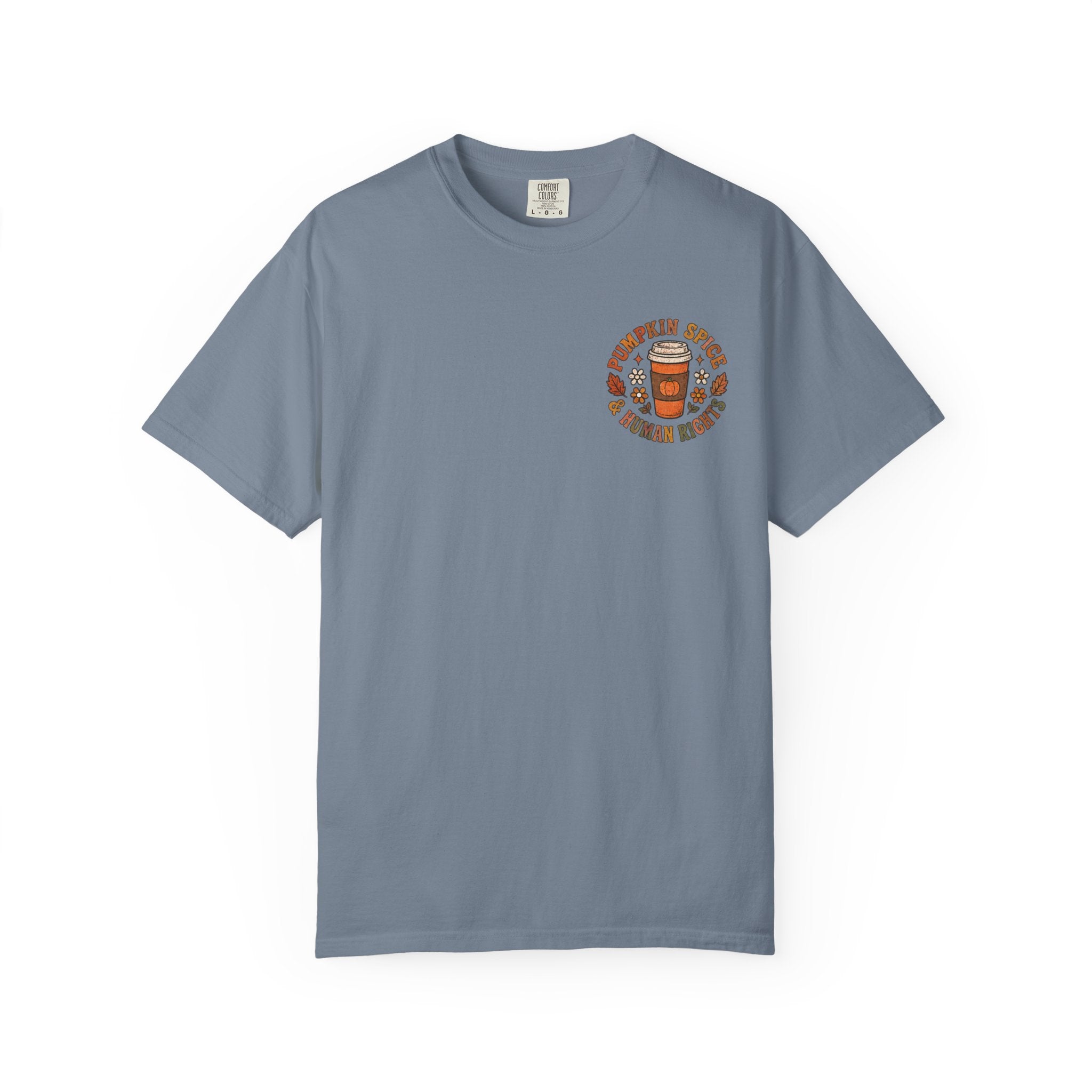 Pumpkin Spice Era Unisex Garment-Dyed T-shirt