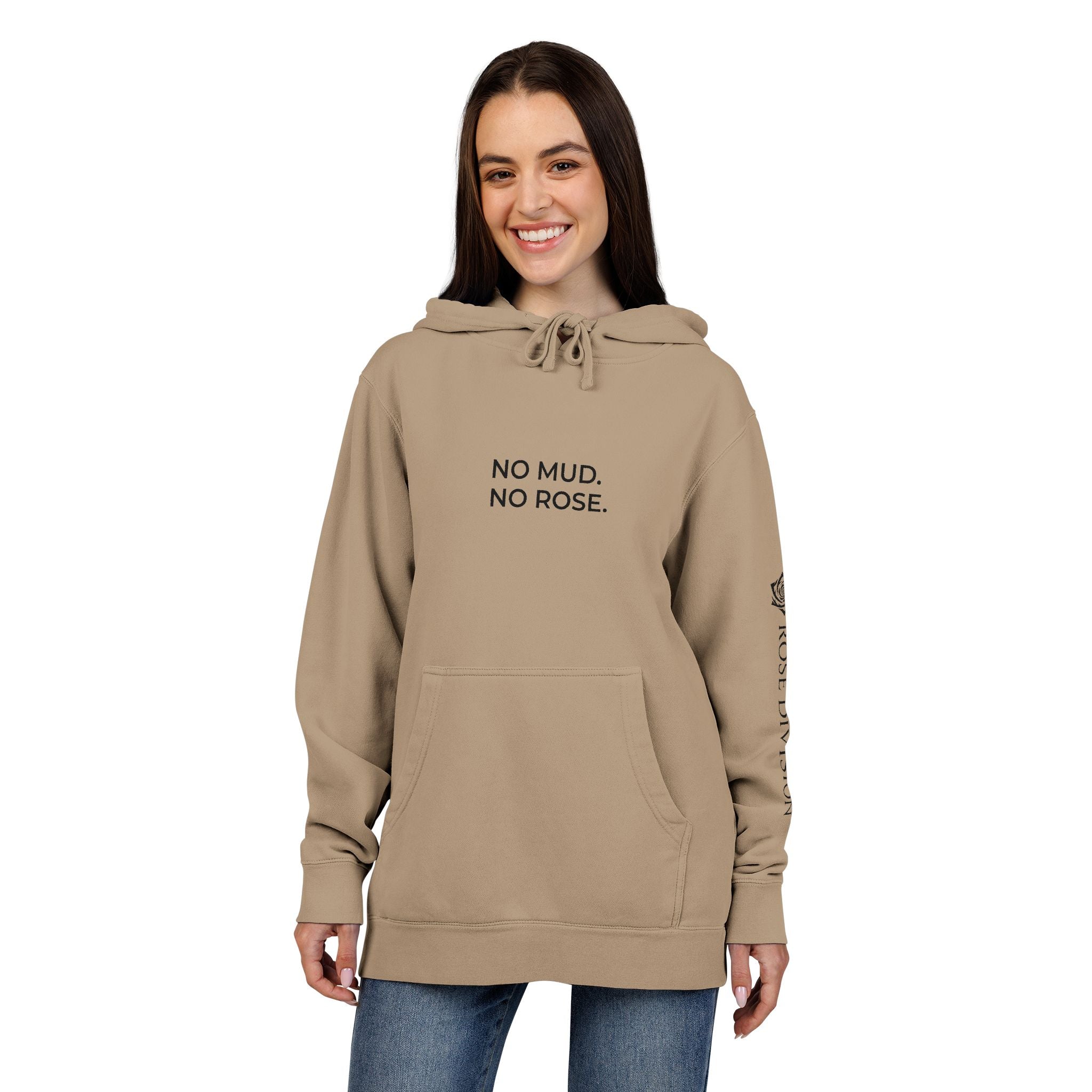 NO MUD/ROSE. | Premium Hoodie