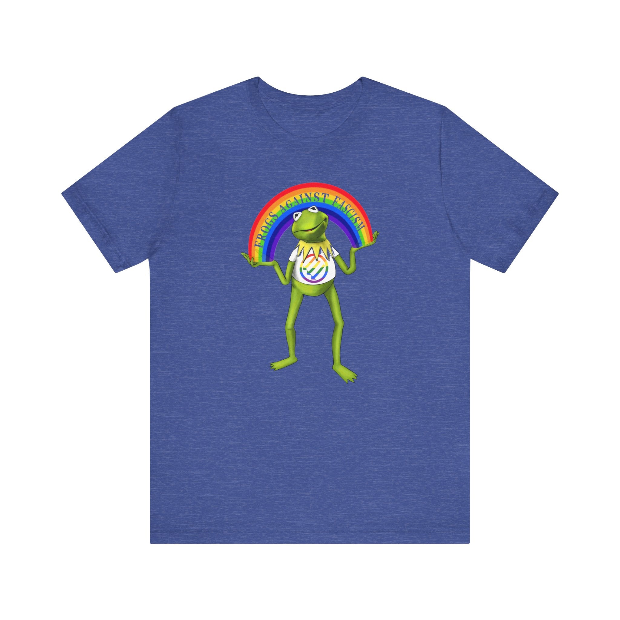 Frog Rainbow Resist | Unisex Jersey Short Sleeve Tee
