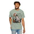 Normal Was Never the Vibe Ghost T-shirt | Halloween Pumpkin Cat Tee