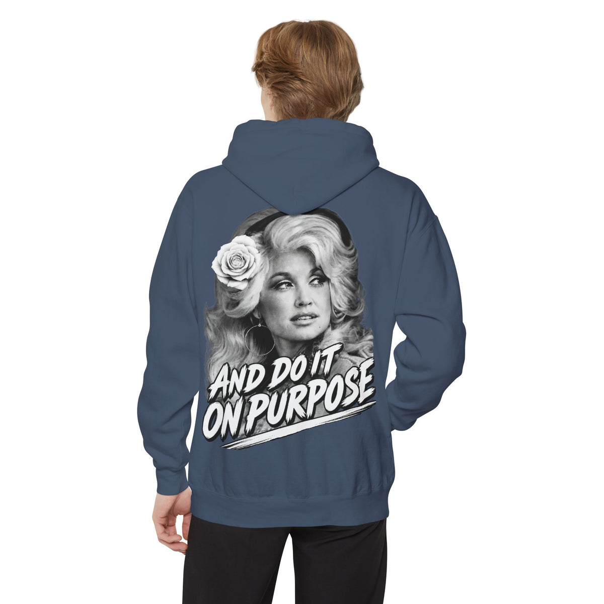 A Tribute to the one and only Dolly. Rose Division holds the same values as the late GOAT. Unisex Garment-Dyed Hoodie