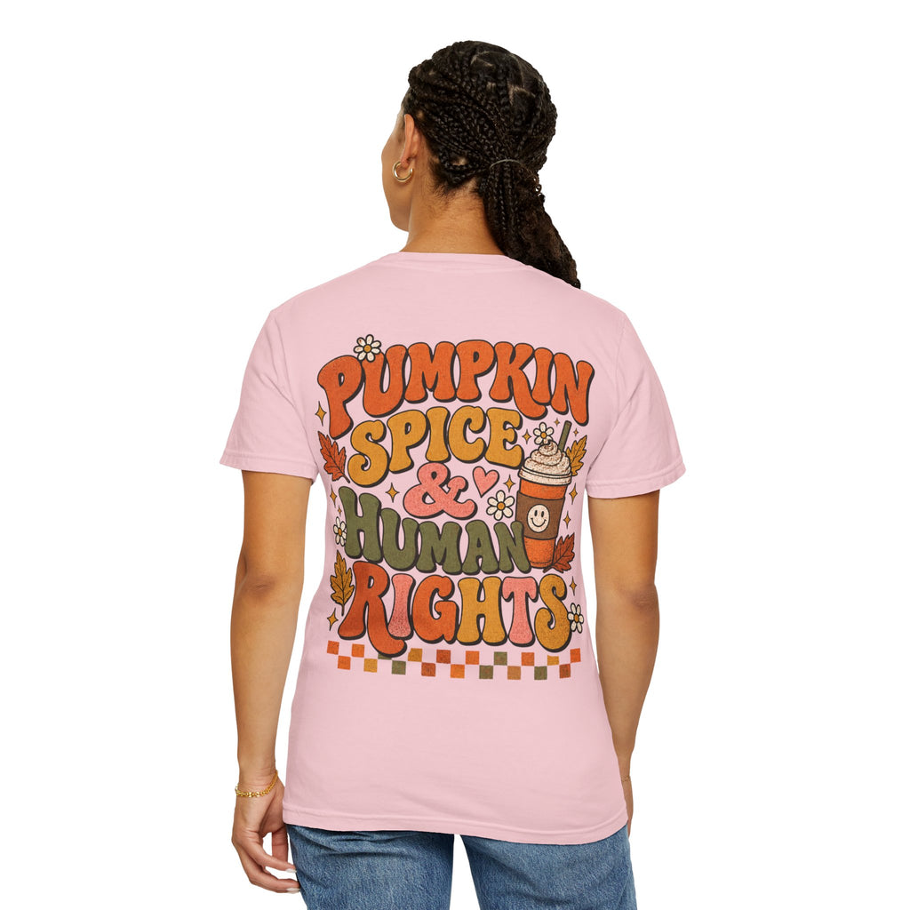 Pumpkin Spice Era Unisex Garment-Dyed T-shirt