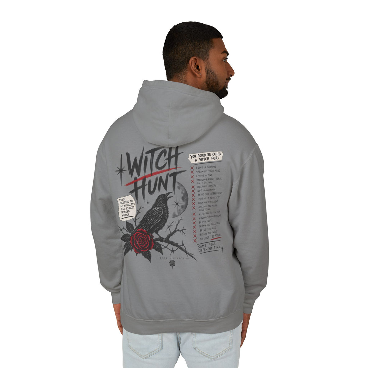 Witch Hunt Unisex Lightweight Hooded Sweatshirt
